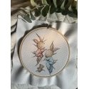 Beldizart Ristipistosarja "Sleeping Bunnies" SANS-70