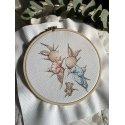 Beldizart Cross stitch kit "Sleeping Bunnies" SANS-70