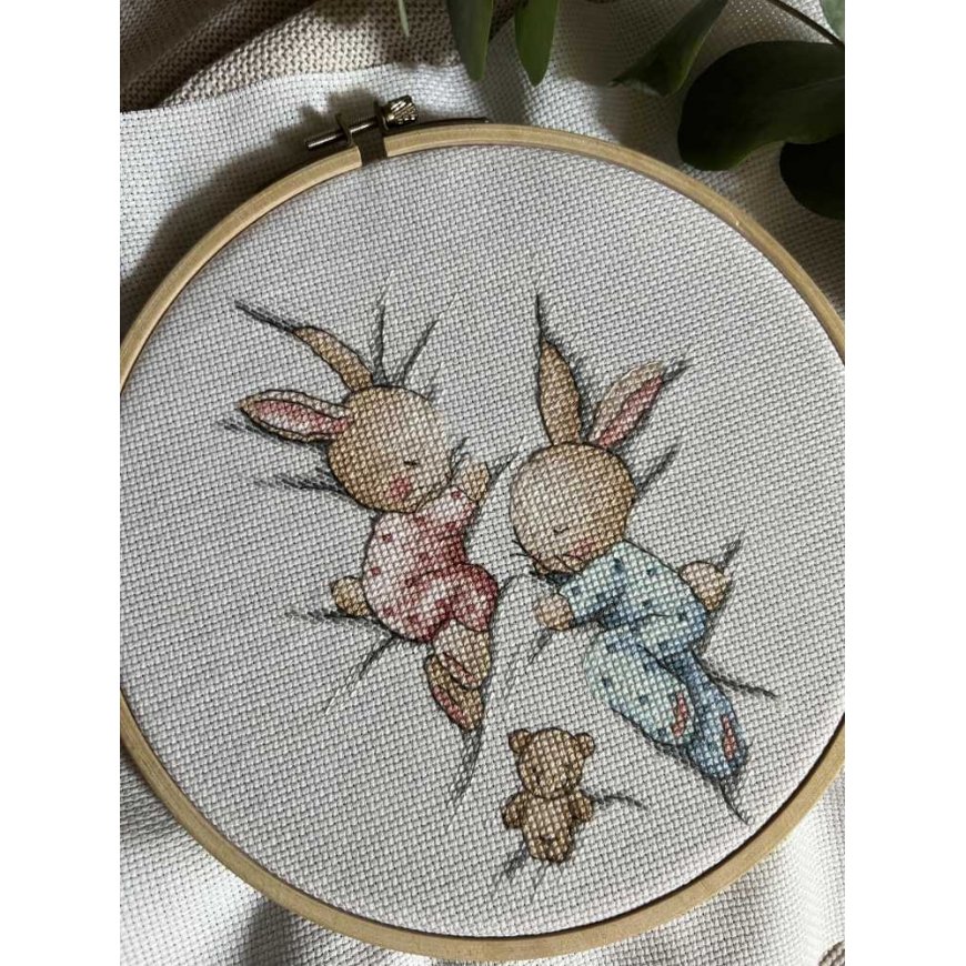 Beldizart Ristipistosarja "Sleeping Bunnies" SANS-70 – 4