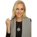Jwl Luxury Pearls Prabangi moteriška sagė su perlu 2in1 JL0665 Jwl Luxury Pearls Prabangi moteriška sagė su perlu 2in1 JL0665
