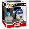 Funko POP figure Deluxe Star Wars R2-D2 and Princess Leia Hologram