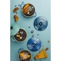 4x1 Le Creuset mini cepešpannu komplekts ar vāku 10x5cm. Jūras brīze 4x1 Le Creuset mini cepešpannu komplekts ar vāku 10x5cm. Jūras brīze