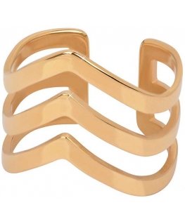 Troli Triple auksinis-plated steel ring
