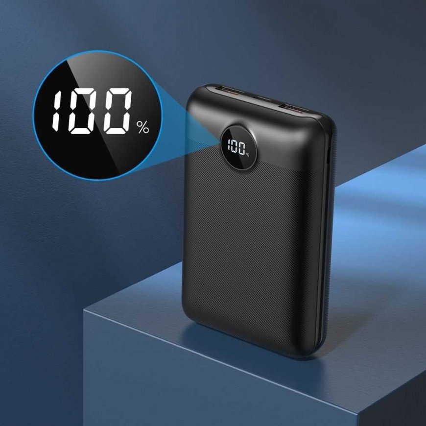 VEGER Powerbank 20000 mAh PD QC3.0 2A 22.5W S20 (W2053) musta – 3