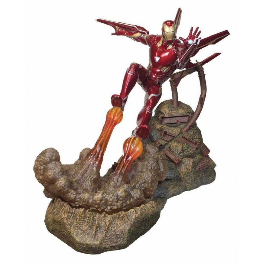 Diamond Select Toys Avengers 3 - Iron-Man MK50 Resin statula | 25cm – 2