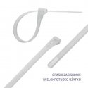 QOLTEC 52238 Reusable self-locking cable tie 7.2x450 mm nylon UV White QOLTEC 52238 Reusable self-locking cable tie 7.2x450 mm nylon UV White