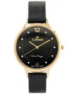 Women's watch G. ROSSI 10411A-1A2 NA PASKU (zg714f) + BOX
