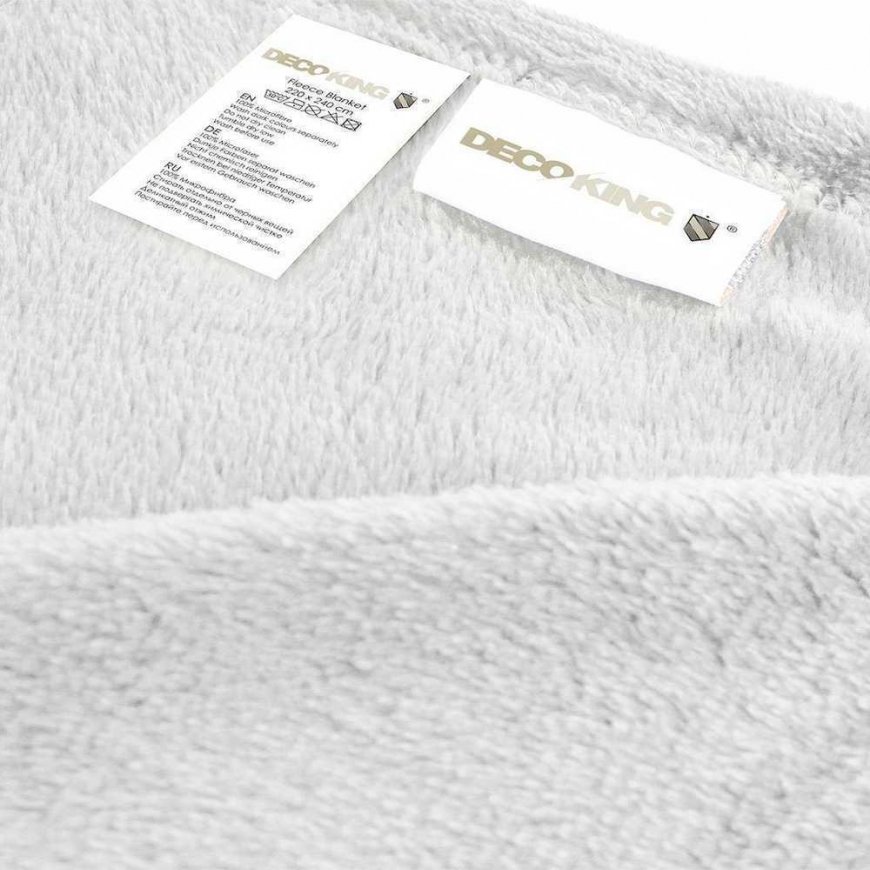 DecoKing CLASSIC Antklodė MIC spalvos balta paprasto stiliaus klasikinio tipo medžiaga - tekstilė mikropluoštas 150x200 – 3