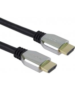 PremiumCord PREMIUMCORD laidas HDMI 2.1 High Speed + Ethernet kabelis (cinko lydinio kabelis, auksinės jungtys) 2 m