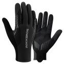 Rockbros cycling gloves spring/summer/autumn, full, size: L - black Rockbros cycling gloves spring/summer/autumn, full, size: L - black