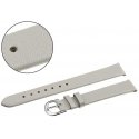 Pacific W36L leather watch strap - white - 18mm Pacific W36L leather watch strap - white - 18mm