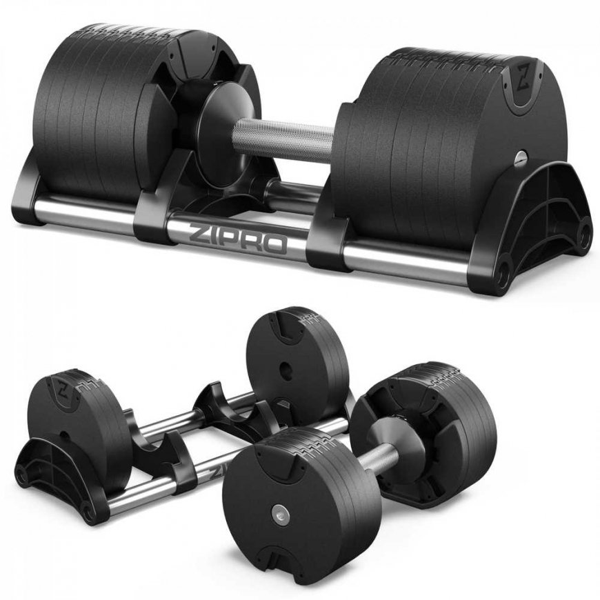 Zipro ZIPRO Dumbbell with adjustable load ROUND 36 kg