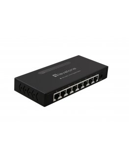 LevelOne GEU-0822 сетевой коммутатор Неуправляемый Gigabit Ethernet (10/100/1000) Черный