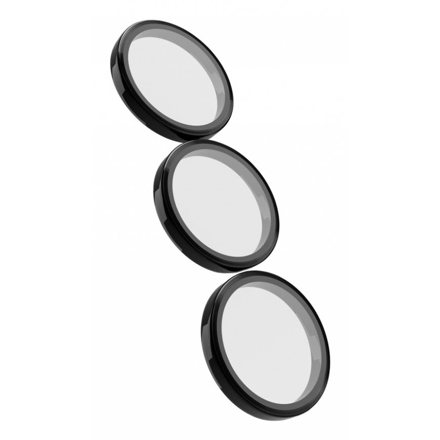 PURO PUSDGLS25TR mobile phone screen/back protector Camera lens protector Samsung 3 pc(s) – 2