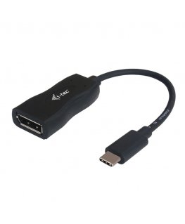 i-tec C31DP60HZP video kabeļu aksesuārs 0,15 m USB-C 3.1 DisplayPort Melns