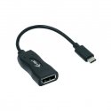 i-tec C31DP60HZP video kabeļu aksesuārs 0,15 m USB-C 3.1 DisplayPort Melns