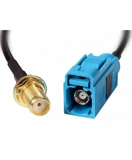 DeLOCK 88583 coaxial cable 0.2 m Black