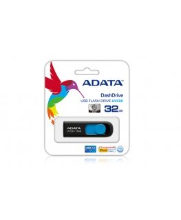 ADATA DashDrive UV128 128GB USB-välkmälu USB tüüp A 3.2 Gen 1 (3.1 Gen 1) Must, Sinine