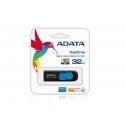ADATA DashDrive UV128 128GB USB флеш накопитель USB тип-A 3.2 Gen 1 (3.1 Gen 1) Черный, Синий ADATA DashDrive UV128 128GB USB флеш накопитель USB тип-A 3.2 Gen 1 (3.1 Gen 1) Черный, Синий