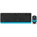 A4Tech Fstyler FG1010 keyboard Mouse included Office RF Wireless QWERTY English Black, Blue A4Tech Fstyler FG1010 keyboard Mouse included Office RF Wireless QWERTY English Black, Blue