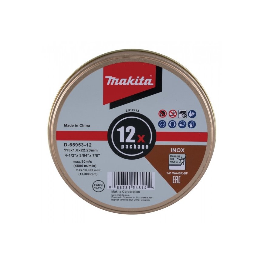Makita Trennscheibe 115x1,2mm INOX – 2