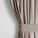 Užuolaida VELVET spalva tamsiai smėlinė stilius klasikinis sidabrinės kilpos medžiagos tipas - tekstilė velvet 140x270 Užuolaida VELVET spalva tamsiai smėlinė stilius klasikinis sidabrinės kilpos medžiagos tipas - tekstilė velvet 140x270