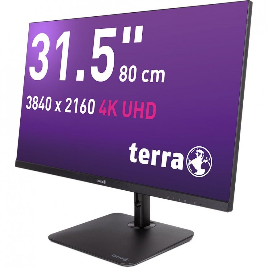 TERRA 3030234 монитор для ПК 80 cm (31.5") 3840 x 2160 пикселей 4K Ultra HD ЖК Черный – 3