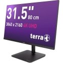 TERRA 3030234 tietokoneen litteä näyttö 80 cm (31.5") 3840 x 2160 pikseliä 4K Ultra HD LCD musta TERRA 3030234 tietokoneen litteä näyttö 80 cm (31.5") 3840 x 2160 pikseliä 4K Ultra HD LCD musta