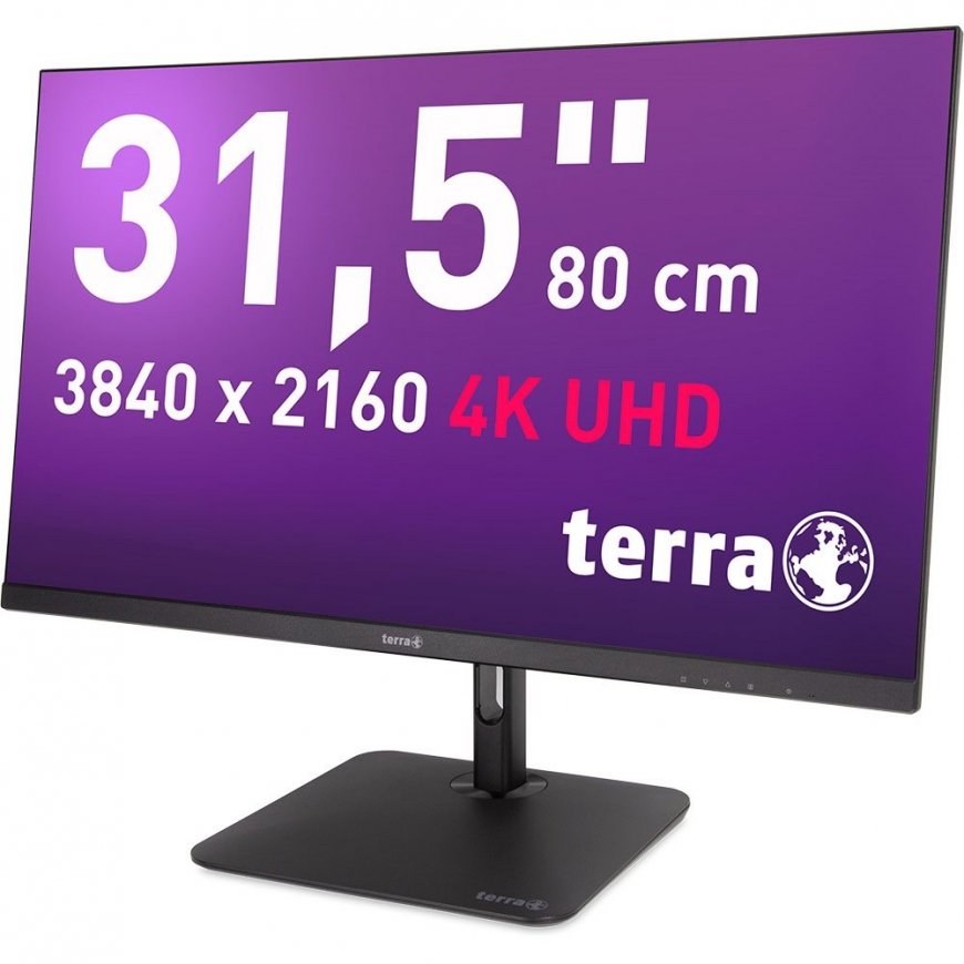 TERRA 3030234 tietokoneen litteä näyttö 80 cm (31.5") 3840 x 2160 pikseliä 4K Ultra HD LCD musta – 5