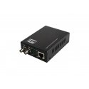 LevelOne GVT-2003 tinklo medijos keitiklis 1000 Mbit/ai 1310 nm Vienas režimas Juoda