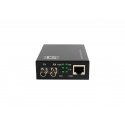 LevelOne GVT-2003 tinklo medijos keitiklis 1000 Mbit/ai 1310 nm Vienas režimas Juoda