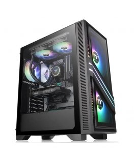Thermaltake Versa T35 TG RGB Midi Tower musta