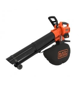 Black & Decker BCBLV3625L1 akumuliatorinis lapų pūstuvas 270 km/h Juoda, Oranžinė 36 V Ličio-jonų (Li-Ion)
