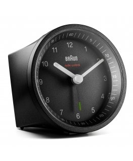 Braun BC07 Kvarts äratuskell Must