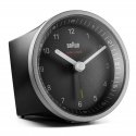 Braun BC07 Кварцевый будильник Черный