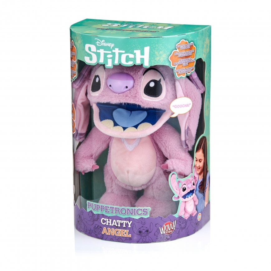 STITCH Interaktyvus herojus Angel, 30 cm – 5