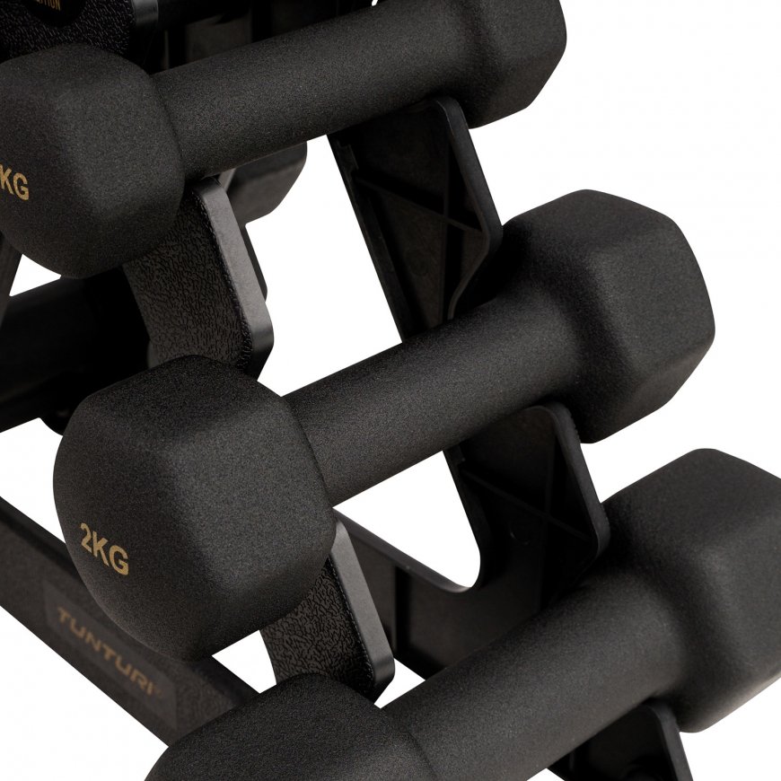 Tunturi 22CTSCL107 dumbbell Fixed-weight dumbbell 12.3 kg 6 pc(s) – 4