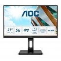 AOC P2 U27P2 LED display 68,6 cm (27") 3840 x 2160 pikslit 4K Ultra HD Must AOC P2 U27P2 LED display 68,6 cm (27") 3840 x 2160 pikslit 4K Ultra HD Must