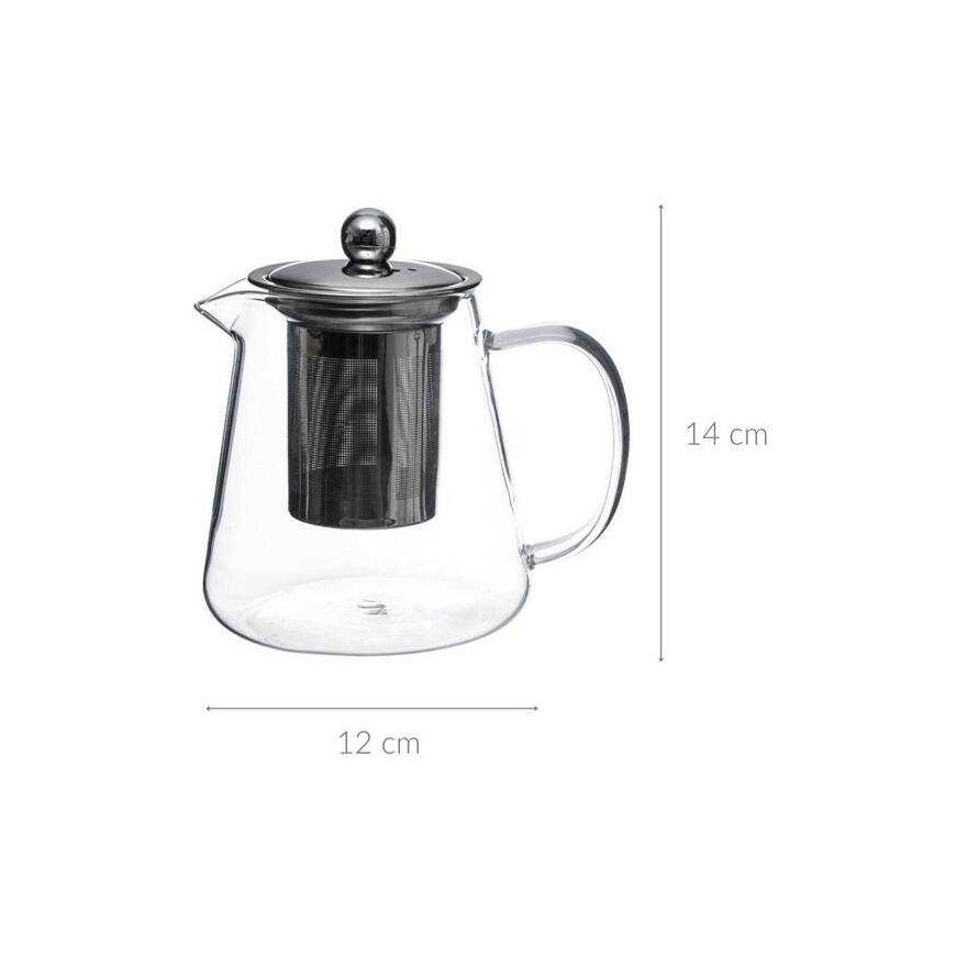 Kettle Secret De Gourmet Teapot with boiling, glass and transparent jug, capacious tea infuser. – 2
