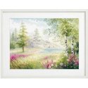 Beldizart Cross Stitch Kit "Blue Lake. Silence" S3-34 Beldizart Cross Stitch Kit "Blue Lake. Silence" S3-34