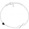 Brilio Silver Beautiful silver bracelet BRC36W