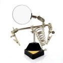 Oem Mounting handle - holder with magnifying glass and stand for soldering iron ZD10G Oem Mounting handle - holder with magnifying glass and stand for soldering iron ZD10G
