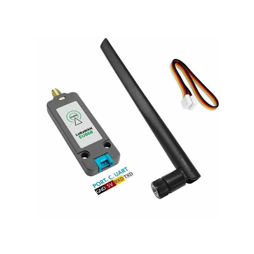 LoRaWAN EU868MHz module with antenna - Device expansion module - M5Stack U184-EU868 – 3