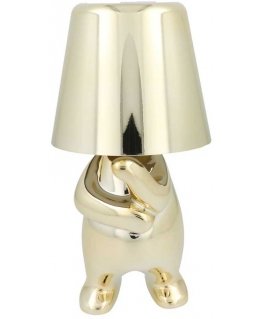 Oem yöpöytävalaisin GOLD MAN Art Deco seisova (versio 3) MLTL