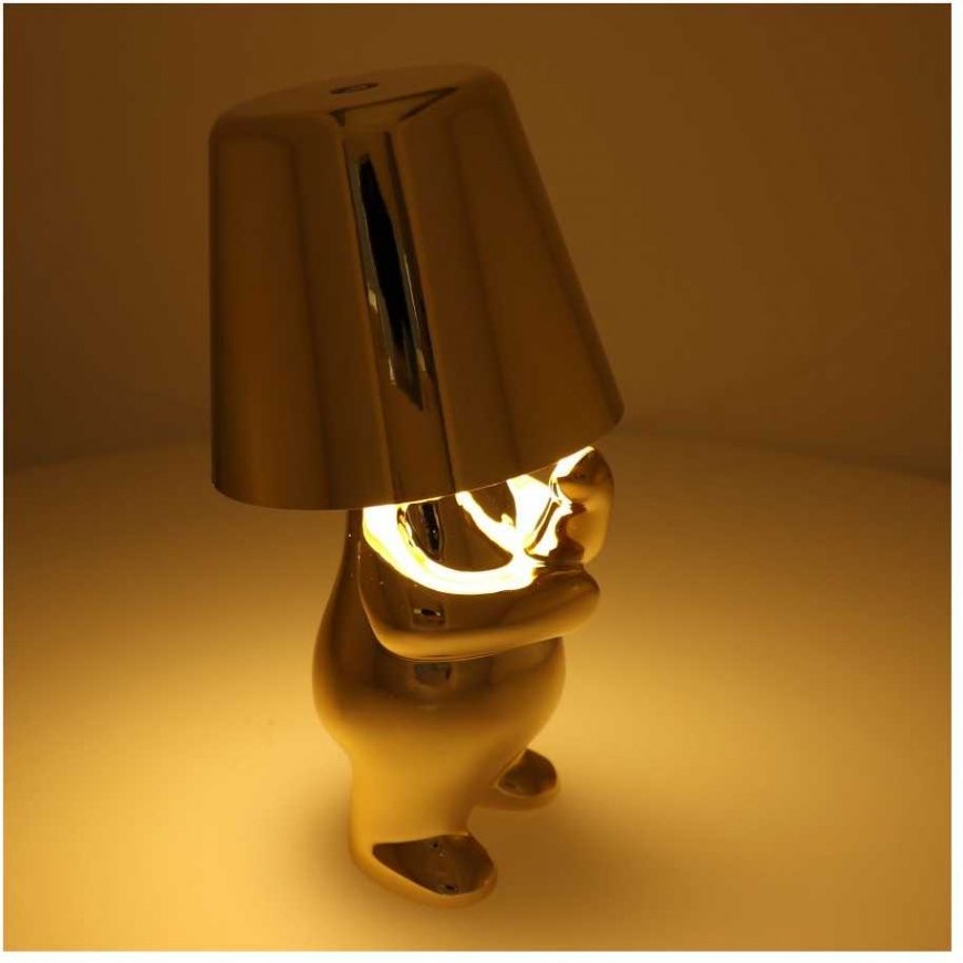 Oem Bedside Table Lamp GOLD MAN Art Deco Standing (Version 3) MLTL – 3