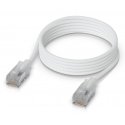 Ubiquiti UACC-Cable-Patch-EL-C6A-1M-W tinklo kabelis Permatomas, Balta Cat6a Ubiquiti UACC-Cable-Patch-EL-C6A-1M-W tinklo kabelis Permatomas, Balta Cat6a