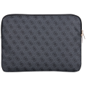 Krepšys Guess Sleeve 14" 4G Zipper Pocket Triangle Logo juoda