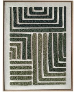 ART Seinämaalaus WALLY 60x80cm, vihreä labyrintti 2
