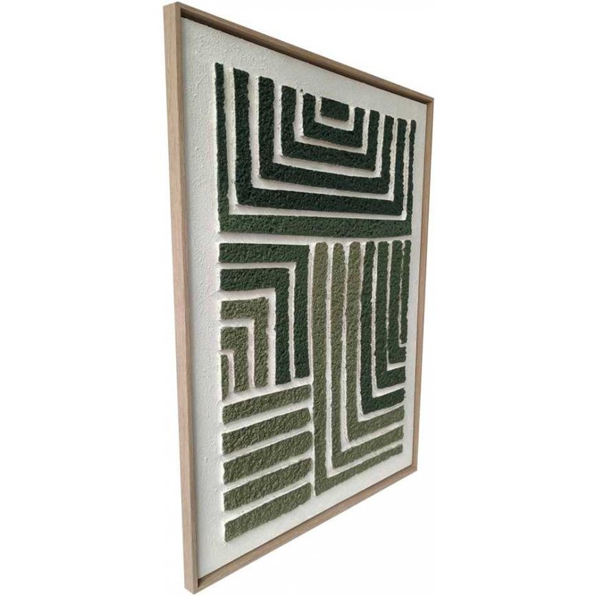 ART Seinämaalaus WALLY 60x80cm, vihreä labyrintti 2 – 3