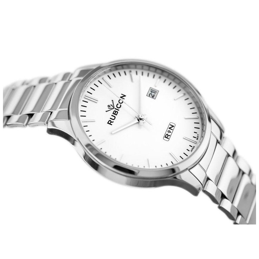 MEN'S WATCH RUBICON RNDD60 (zr078a) - steel – 4